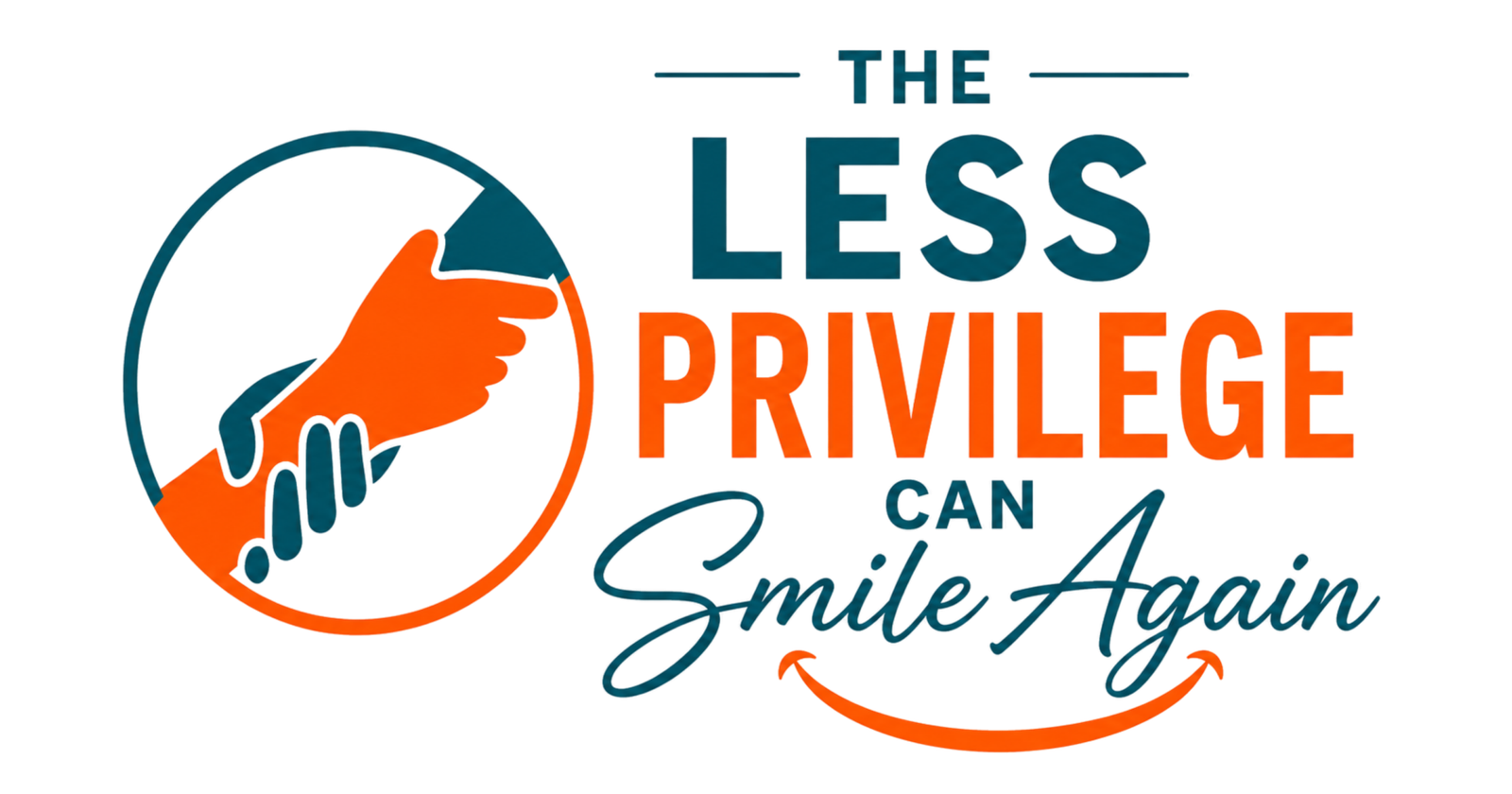 The Less Privilege Can Smile Again logo